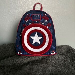 Captain America Loungefly Backpack